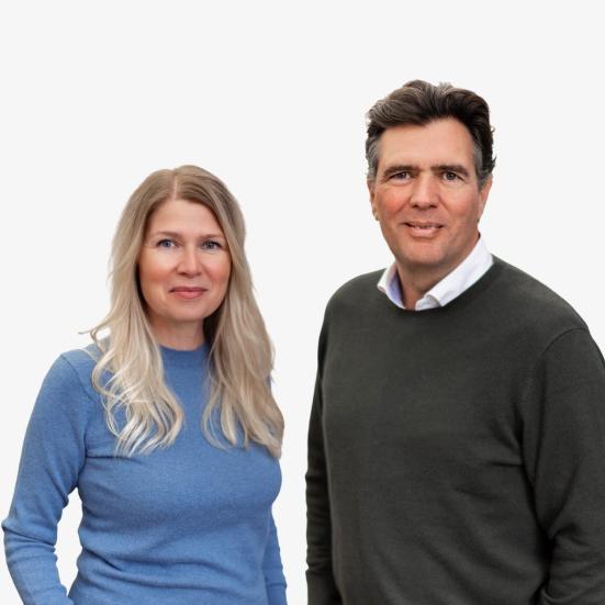 Foto af Pernille Wahlgren og Kasper Birk