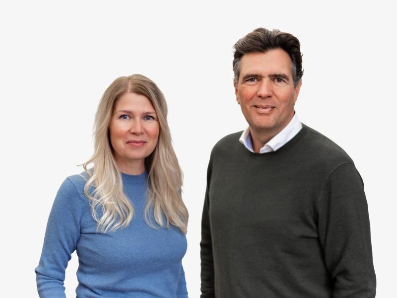 Foto af Pernille Wahlgren og Kasper Birk